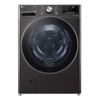 Lava e Seca LG 18Kg/10Kg com Inteligência Artificial AI DD e Wi-Fi WD18BV2S6B Black Inox - 110V