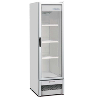 Expositor Vertical VB28R Metalfrio Refrigerador de Bebidas Branco 324 Litros VB28R 220v