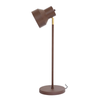 Luminária de Mesa Abajur Cate Marrom Cortem