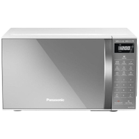 Micro-ondas Panasonic Porta Espelhada 21 Litros Branco 110V - 110V