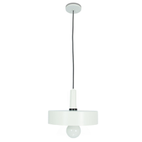 Luminária de Teto Pendente Nísia Retrô Branco