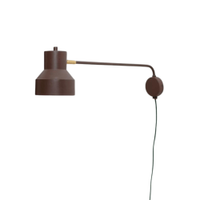 Luminária de Parede Arandela Articulada Agnes Marrom Cortem