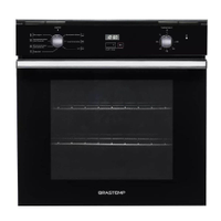 Forno Elétrico 84 Litros de Embutir Brastemp Timer Grill BOC84AEBNA - 220V