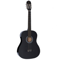 Violão acústico Preto VCA204N Nylon BK Vogga