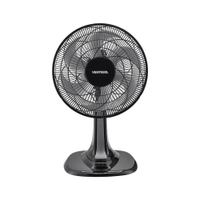 Ventilador Mesa Turbo 6 Pás 30Cm Preto - 220V
