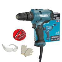 Furadeira Parafusadeira Impacto 3/8 320W + Acessórios 110V