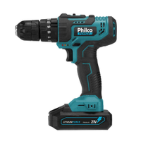 Parafusadeira Philco PPF21M Maleta + Fenda e Philips 21V - bivolt automático