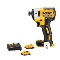 Kit Parafusadeira Impacto 1/4 20V Dewalt Dcf887B-B3 + 2