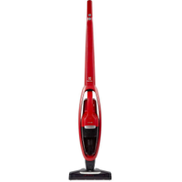 Aspirador de Pó Vertical Electrolux Ergorapido 2 em 1 Chilli Red Bocal PET (ERG36) - até 45 min Filtrp HEPA Função BrushRollClean 420ml - Bivolt