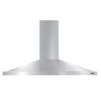 Coifa e Depurador de Parede Pirâmide EOS 90 cm ECO90PP Inox 110V - 110V