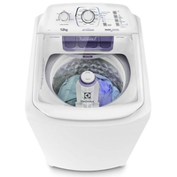 Lavadora de Roupas Electrolux LAC12 Branca com Turbo Economia, Silenciosa, Cesto Inox e Tecnologia Jet&Clean - 12kg - 110V