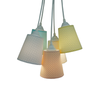 Lustre Pendente Cacho Suave Arabescos Colors