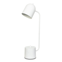 Luminária de Mesa Abajur Elis Branco