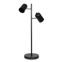 Luminária de Mesa Abajur Anne Dupla Preto