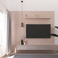 Pendente Vertical Led Antares - Madeira Maciça, Soquete E27