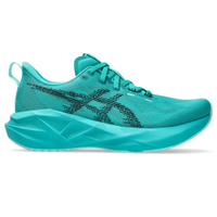 Tênis ASICS Novablast 5 - Feminino - Verde/Preto