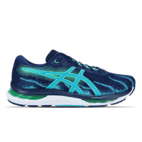 Tênis ASICS GEL-Hypersonic 5 - Masculino - Azul/Verde