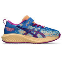 Tênis ASICS Pre Noosa Tri 16 PS - Infantil - Azul/Rosa