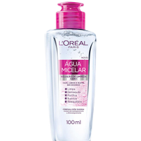 Água Micelar L'Oréal Paris Regular Solução Limpeza 5 em 1 - 100ml Único