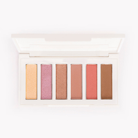 Paleta de sombras essencial 6 cores beleza cea