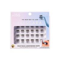 Cílios kiss falscara multipack lengthening wisps preto