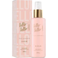 Hello hello body splash nah cardoso ciclo cosméticos 200 ml