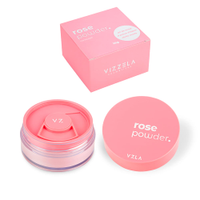 Pó solto rose powder vizzela 10g rosa