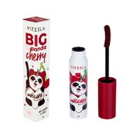 Máscara para cílios vizzela big no panda cherry bordo 5g vinho