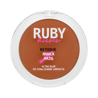 Pó finalizador compacto ruby kisses retoque nunca mais deep