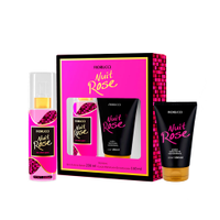 Kit nuit rose colônia e loção hidratante