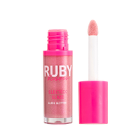 Gloss ruby kisses glitter electric glaze unicorn rosa