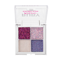 Paleta ruby kisses de sombras glitter electric glaze unicorn colorida