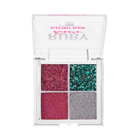 Paleta ruby kisses de sombras glitter electric glaze fuchsia colorida