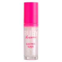 Gloss ruby kisses glitter electric glaze holo sky transparente