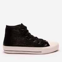 Tênis casual texturizado ace preto