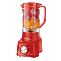 Liquidificador Mondial Turbo Full Red L-900W - 110V