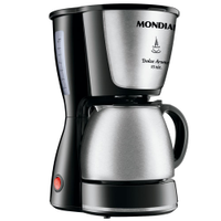 Cafeteira Elétrica Mondial Dolce Arome C-34ji-15x Cafeteira-127v-preto/inox - 110V
