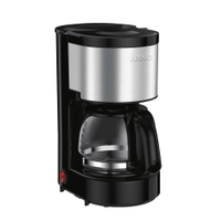 Cafeteira Elétrica Arno Perfectta Inox CFPI 12 Xícaras - Preta - 220V
