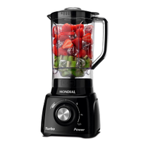 Liquidificador Mondial Turbo Power L-99 Fb Preto - 127v
