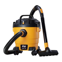 Aspirador de Pó e Água Wap GTW 10 1400W 10 Litros Amarelo/Preto 220V FW005706 - 220V