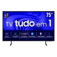 Smart TV 75 Samsung 75DU7700 LED Processador Crystal 4K, Gaming Hub, AI Energy Mode, Alexa built-in, Wi-Fi, Bluetooth, USB e HDMI