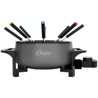 Panela Elétrica para Fondue Oster Cinza - 220V