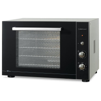 Forno Elétrico de Bancada Fischer Turbo Fast 80L Preto 220V - 220V