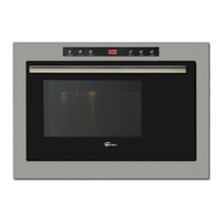Micro-ondas de Embutir Fischer Infinity 25L com Dourador Inox 220V - 220V