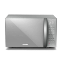 Micro-ondas Panasonic Tecnologia Dupla Refeição 34 Litros Inox 110V NN-ST67LSRUN - 110V
