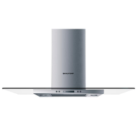 Coifa de Ilha Brastemp BAV10AR com Vidro Plano Inox - 100cm - 110V