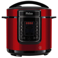 Panela Elétrica de Pressão Philco PPPV 6L - Vermelha - 110V