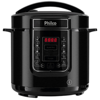 Panela De Pressão Elétrica Philco Ppp01P 6L Preta 220V - 220V