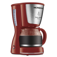 Cafeteira Elétrica Mondial Dolce Arome Inox C-32-32x-r Cafeteira-220v-vermelho/inox - 220V