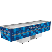 Ilha De Congelados Dupla Ação Porta De Vidro 820LFricon 220V - 220V